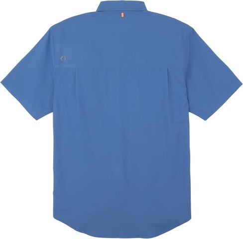The American Outdoorsman Men's Short Sleeve Button Down Guide Shirt - Sun Protection Moisture-Wicking Canvas Work Shirt in Saudi Arabia