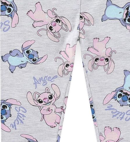 Disney Lilo & Stitch ، Minnie Mouse ، Frozen Princess Girls 3 Pack Legging Pants for Little Kids to Big Kids in Kuwait