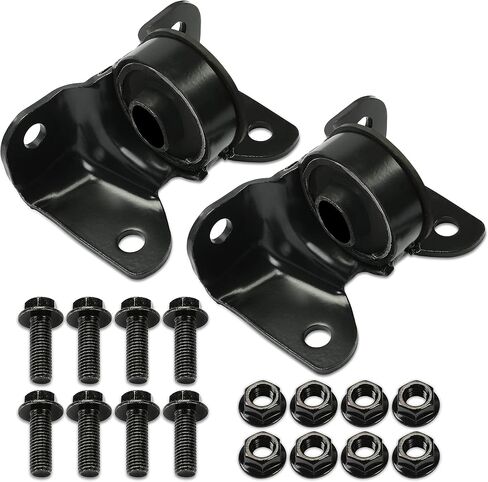 شريط التواء Ecotric Bar مجموعة تصاعد مجموعة الصلب زوج متوافق مع 1999-2007 Chevy Silverado Sierra 1500 2500 1500HD 2500HD Pickup Truck 4WD 4x4 استبدال لـ AM-39888162 15153956 (2 pcs) in Kuwait