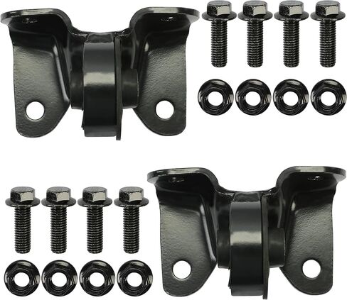 شريط التواء Ecotric Bar مجموعة تصاعد مجموعة الصلب زوج متوافق مع 1999-2007 Chevy Silverado Sierra 1500 2500 1500HD 2500HD Pickup Truck 4WD 4x4 استبدال لـ AM-39888162 15153956 (2 pcs) in Kuwait
