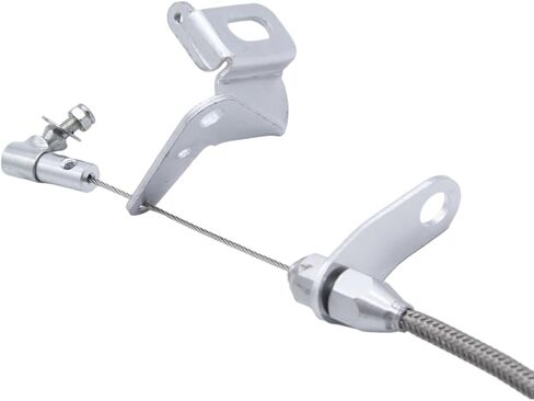Transmission Kick Down Cable, Stainless Braided Kickdown Cable Detent Transmission Trans Kit For Chrysler 727 in Saudi Arabia
