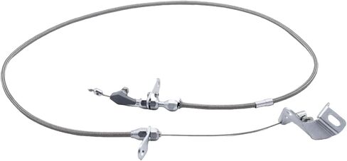 Transmission Kick Down Cable, Stainless Braided Kickdown Cable Detent Transmission Trans Kit For Chrysler 727 in Saudi Arabia
