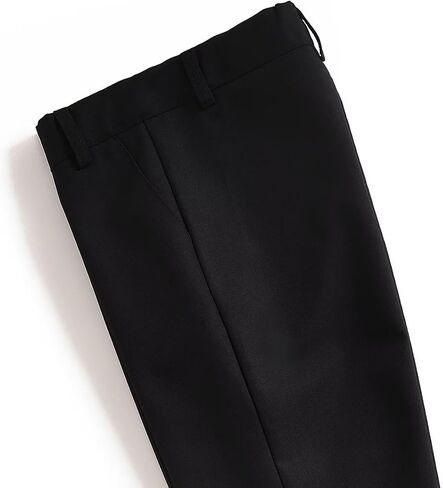DHTS Boys Dress Pants (Size 2-20 Years) Slim Fit Uniform Pants for Toddler & Teens in Saudi Arabia