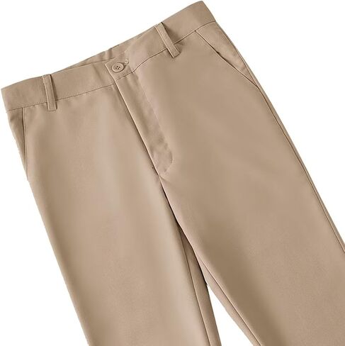 DHTS Boys Dress Pants (Size 2-20 Years) Slim Fit Uniform Pants for Toddler & Teens in Saudi Arabia