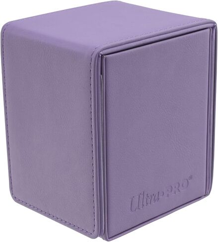 Ultra Pro - Vivid Alcove Flip White: Protect & Store Valuable Cards Deck Box for Pokemon/Magic/YuGiOh Cards, Sports Cards, Baseball Cards, Collectible Card Storage Deck Box in Saudi Arabia
