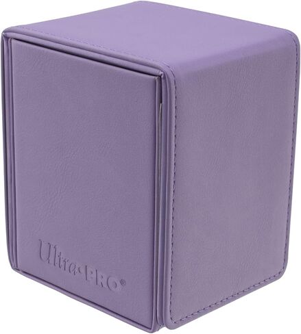 Ultra Pro - Vivid Alcove Flip White: Protect & Store Valuable Cards Deck Box for Pokemon/Magic/YuGiOh Cards, Sports Cards, Baseball Cards, Collectible Card Storage Deck Box in Saudi Arabia