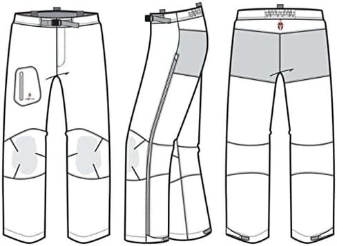 Kryptek Koldo Rain Pants - Men's, Large, Regular Inseam, Highlander, 15KOLBH5 in Saudi Arabia