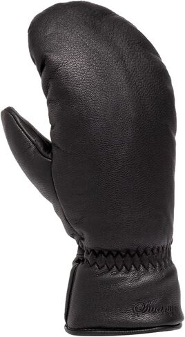 SWANY Women's Ally Insulated Warm Durable Breathable Waterproof Winter Cold-Weather Leather Ski Mittens in Kuwait