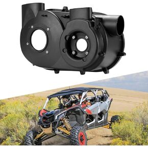 غطاء متغير القابض الداخلي HAKA X3 ، CVT Air Guide Clutch Back Belt Belt Loving Cover INNER INNER لعام 2017-2022 CAN AM MAVERICK X3 MAX R RR ، استبدل OEM #420212605
