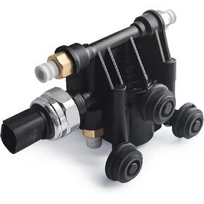 MILLISEC Air Suspension Valve Block Compatible with 2005-2017 Land Rover L322/ Sport L320/Discovery 3 / LR3/ Discovery 4 / LR4, Control Valves OE Replace# RVH000046, RVH500070