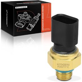 A-Premium Turbocharger Inlet Pressure Sensor [3 Pins] Compatible with Freightliner Argosy & International Harvester 5900i & Kenworth T800 & Peterbilt 379 & Sterling Truck A9500 & Western Star 4900EX