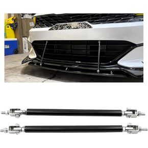 2pcs قضيب الدعامة الصدف الأمامي للشفاه ، قضيب دعم قضيب الشفاه القابل للتعديل 8 "-11".