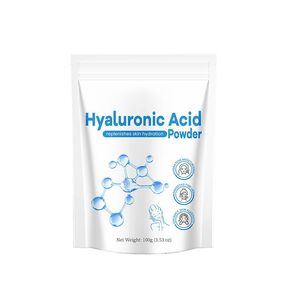 Hyaluronic Acid Serum Powder | Pure HA Powder Dissolves in Water, 100g/Box, Instant Hydration & Radiance Boost Vegan, Water Soluble