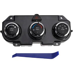 لوحة التحكم في المناخ A/C 68268189AA FIT لـ Dodge RAM 1500 3500 Pickup 2013 W/O Dual Zone Control ؛ W/خلفي صقيع ، 2500 بيك آب 2013-2018 W/O التحكم في المنطقة المزدوجة ؛ ث/إزالة الجليد