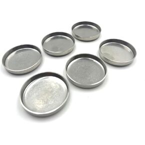 6 Pcs Stainless Steel Expansion Freeze Plugs 3900965 Compatible with Dodge Ram Cummins Engine 6BT 6B5.9 ISB QSB 6CTA8.3 6CTAA8.3 4BT QSL 3.9L 4.5L 5.9L 6.7L ISL 8.9L