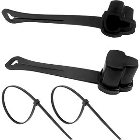 2PCS 3 Prong Plug Protector, Waterproof Electrical Plug Protector for Engine Block Heater Cords, Weatherproof Extension Cord End Cover Safety Caps for 120-Volt Plugs in Kuwait