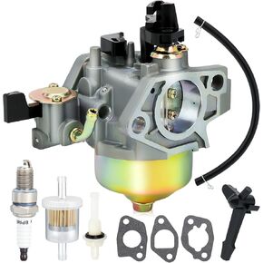 GX390 Carburetor for Honda GX340 13 HP 13HP 11HP GX 390 Engine Replace 16100-ZF6-V01 with Fuel Filter Gasket