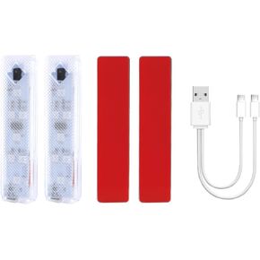 سيارة كارفيب LED LED LEVER LIGHTOR 7 COLOR Wireless Door Warning Lights USB USB أبواب مرحبًا