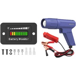 LED Battery Tester+Car Timing Light