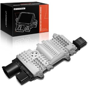 A-Premium Engine Radiator Cooling Fan Control Module Compatible with Ford Fusion 2006-2020, Taurus 1986-2019, Flex, Police Interceptor Sedan, Special Service Police Sedan & Chevrolet Captiva Sport