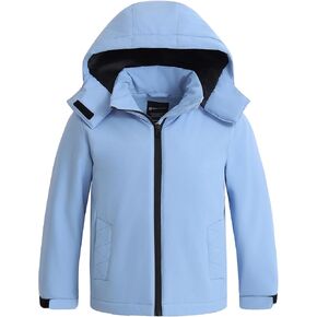 Wantdo Girls Winter Coat Brackpracker Strobreaker Snow Ski Jacket Warm Warm Rain Coats Stack