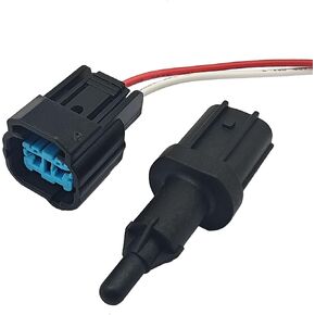 Air Temperature Sensor Compatible with Honda Civic 1996-2000,Insight 2000-2006 Replacement 37880P2A004 37880-P2A-004 37880P2A004 37880P2RA01