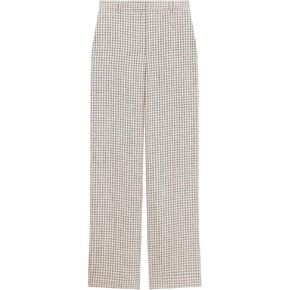 Theory Women's Linear Check Classic Trouser