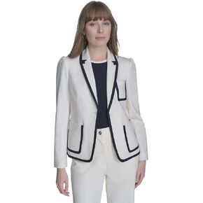 Tommy Hilfiger Women's Long Sleeve Solid Blazer Jacket