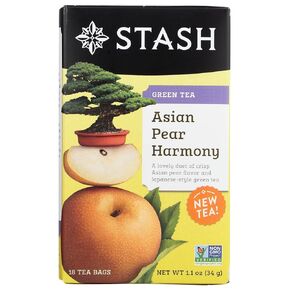 Asian Pear Harmony GreenTea Stash Tea 18 Bag