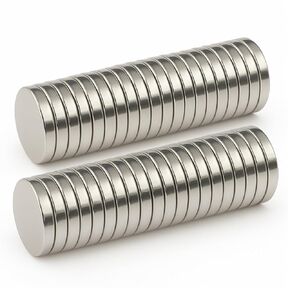 Metal Collar Stay Magnets, Strong Magnets for Collar Stays Magnetic, Valued Pack in a Gift Box (Silver, 40Pcs)
