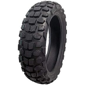 MMG Premium Scooter Dual Purpose Tubeless Tire 120/70-12 - Stable Central Block Tread