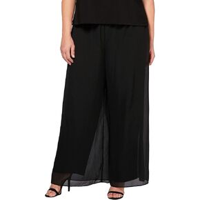 Alex Evenings Women's Straight Leg Dress Pant (Plus Petite Sizes)