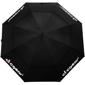 Clicgear مزدوج القشرة 68 "مظلة مقاومة للرياح للشمس والمطر