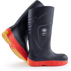 Bekina StepliteX StormGrip O4 Waterproof Wellington Boots for Men and Women - Heavy Duty Non Slip Insulated Fishing Work Boots with SRC Certified Traction Outsoles