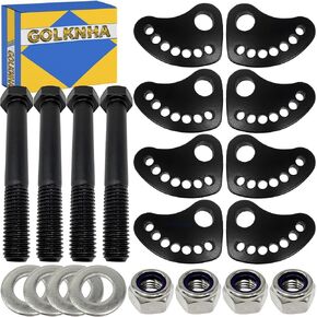 ± 1.5 درجة محاذاة محاذاة قفل كامبر و ARM ARM CAM KIT متوافق مع Silverado Sierra Silverado 3500 2500 1500 1999-2019
