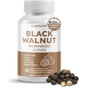 الأسود الجوز Wormwood Flust Cloves Goldenseal - غني بالمضادات الأكسدة ، والصحة الجهاز الهضمي المصنوع واختباره في الولايات المتحدة