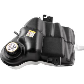 Coolant Reservoir Tank Front Engine with Cap 603-217 Compatible with 2005 2006 2007 F250 F350 F450 F550 Super Duty Excursion 5.4L,6.0L,6.8L Replace 3C3Z8A080AE 6C3Z8A080B