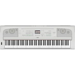 Yamaha DGX670WH 88-Key Weighted Digital Piano, White (Furniture Stand Sold Separately)