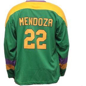 Luis Mendoza #22 Ducks Hockey Jersey
