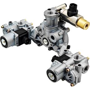 4725002230 Rear ABS Valve Modulator Compatible with Wabco S4725002230 ABS Valve and Electronic Control Unit Assembly for Tractor 4S/4M 6S/4M