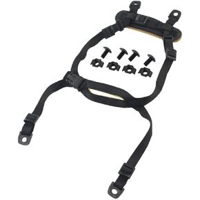 ATAIRSOFT 4 Points Helmet Accessory Retention System Chin Strap with Bolts and Screws for Fast Tactical Airsoft MICH IBH Helmet