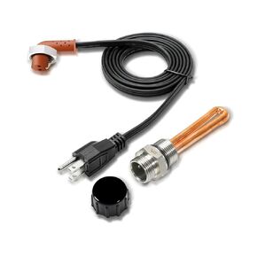 Upgraded 3500069 Engine Block Immersion Heater Compatible with Ford, Mercury, Lincoln, International/Navistar, John Deere, 27mm Thread, 120 Volts, 1000 Watts, 15A, 6 Feet