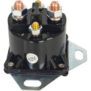 12V 4 Terminal DY-861 Glow Plug Relay F81Z-12B533AC Compatible with Ford 1994-2003 7.3L F250 F350 F450 F550 Super Duty E350 Excursion Diesel DY861 Solenoid 1831646C1 904-194 SAZ4201J