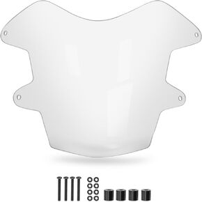 Motorcycle Headlamp Guard Grille Headlight Protector Cover For YAMAHA Tenere 700 2019 2020 2021 2022 Accessories (Transparent)