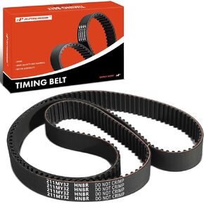 A-Premium Engine Timing Belt Compatible with Toyota & Lexus Cars - Camry 1994-2006, Highlander 2001-2010, Sienna 1998-2006, Avalon 1995-2004, Solara, RX300, RX330, RX400h, ES300, ES330-3.0L 3.3L