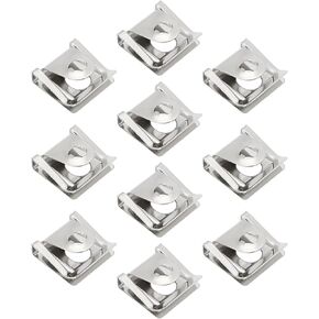ECSiNG 10PCS Motorcycle Fairing Fastener Clips Plate Compatible with Ducati Compatible with Honda Compatible with Suzuki for Studs Diameter 6mm