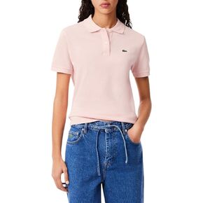 Lacoste المرأة المنتظمة الملائمة للقطن الناعم Petit Pique Pique Pique