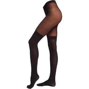 Woman's Mock over the Knee Ribbed Tights