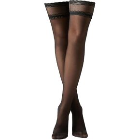 Woman's Sheer 40 Denier Thigh High Stockings