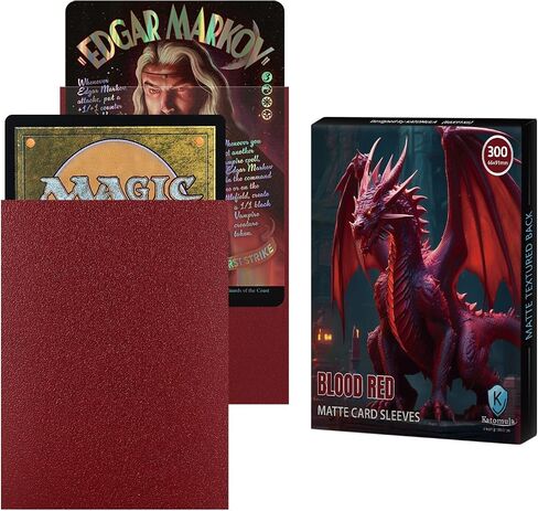 300CT Rose Gold Card Sleeves for Lorcana, MTG, Clear Front Textured Back Card Sleeves, Standard Size Card Sleeves for Lorcana, Magic The Gathering, Baseball Card, Sports Cards, Game Card in Saudi Arabia